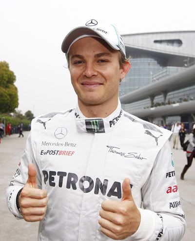 Pole de Nico Rosberg en el GP de China 2012, Shanghai