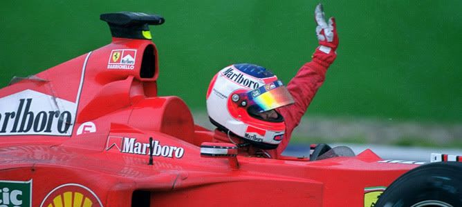 Rubens Barrichello Ferrari Alemania Hockenheim 2000