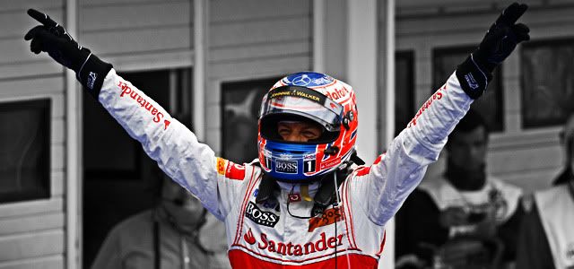 Jenson Button Hungría 2011