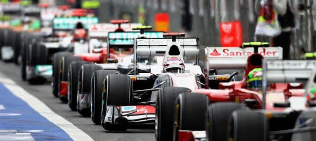 Cola pitlane China 2011