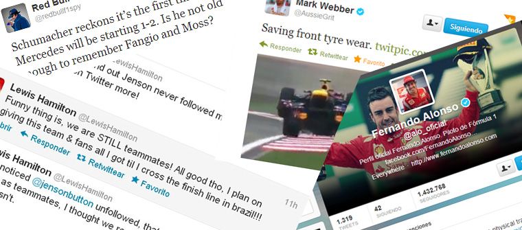 Twitter F1 2012