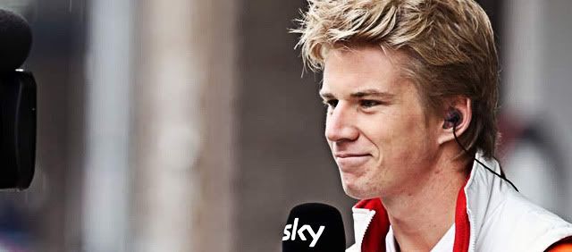 Nico Hulkenberg hablando para la SKY alemana