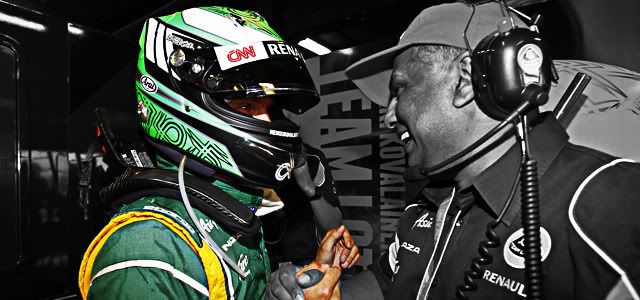 Heikki Kovalainen y Tony Fernandes