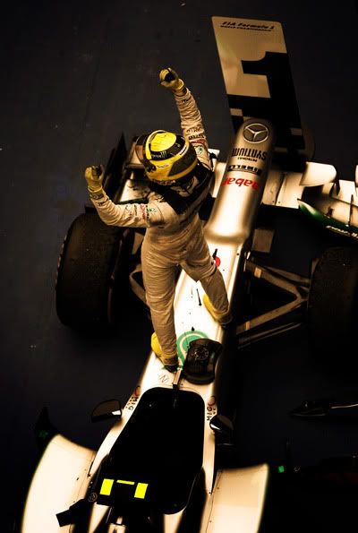Victoria de Nico Rosberg en el GP de China 2012, Shanghai