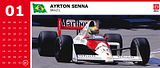 Ayrton Senna, elegido mejor piloto de la historia