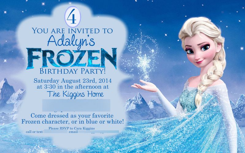 Free Printable Frozen Invitation Template from i743.photobucket.com