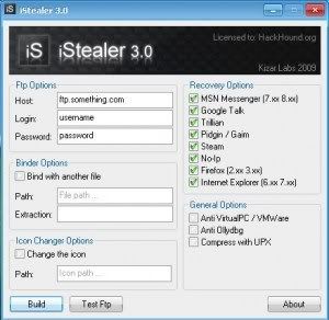 a iStealer server!