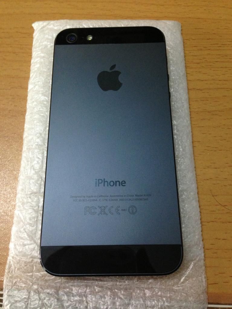Bán iphone 5 64gb (black) quốc tế, máy đẹp 99%, zin từ a-z, giá tốt - 5