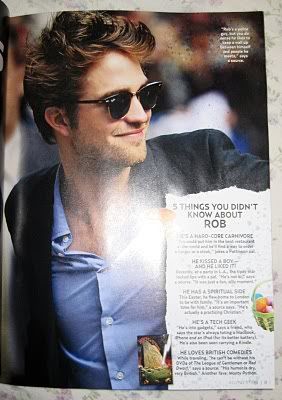 US Weekly  5 Things You DIdn't Know About Rob 5/18/10