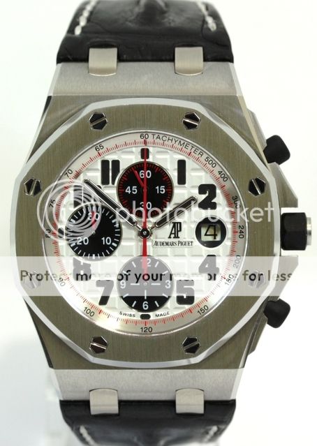 Audemars Piguet Royal Oak Offshore Panda Chronograph Box und Papiere