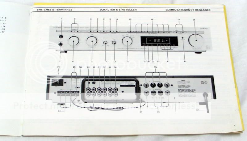 LUXMAN R 5045 Owners Manual original vintage stereo  