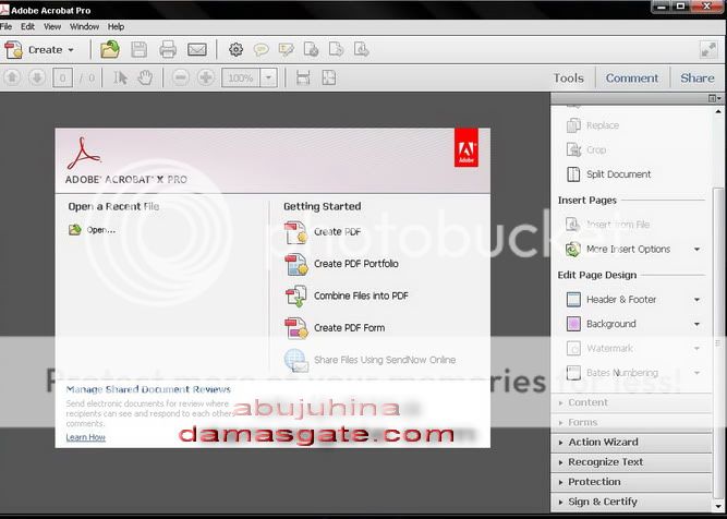 acrobat 10 pro how to open text editor